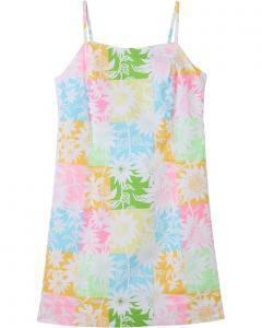 Платье Lilly Pulitzer Kids Mini Shelli Dress, цвет Multi Via Sunny Sunflowers