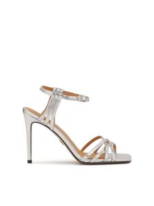 Серебряные сандалии Kazar