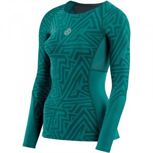 Shirt kompressionsshirt s3 longsleeve Skins, цвет gr?n
