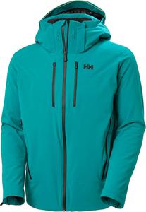 Куртка Helly Hansen Steilhang 2.0 для мужчин, для катания на лыжах: с проклеенными швами, 4-сторонней растяжимостью, вентиляцией и двумя нагрудными карманами, 466 Signal Green