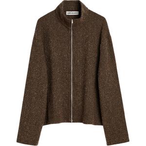 Разреженный кардиган OUR LEGACY, коричневый