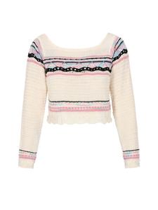 Свитер IZIA, цвет offwhite multicolor