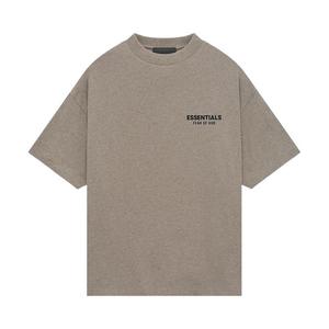 Футболка Fear of God Essentials Jersey Crewneck T-Shirt, Heather Grey