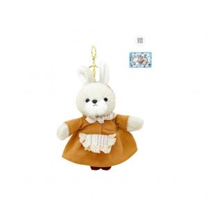 Милые комбинезоны для платьев пасторальные кролики куклы плюшевый кулон 20 см высота BANLI