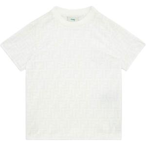 Детская футболка FENDI, белый