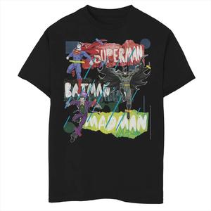 Футболка с героями Лиги справедливости DC Comics для мальчиков 8–20 лет Licensed Character