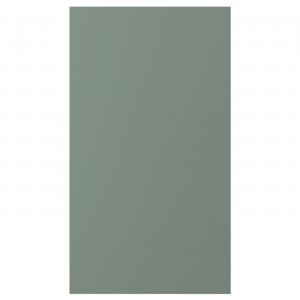 Фасад посудомоечной машины, матовый серо-зеленый, 45x80 см, NICKEBO IKEA