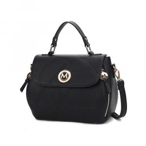 Женская сумка-портфель из веганской кожи Clementine от Mia K MKF, черный