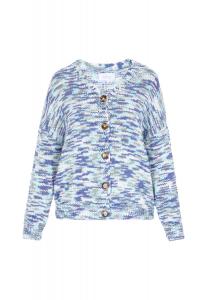 Usha BLUE LABEL Вязаный кардиган в синем цвете
