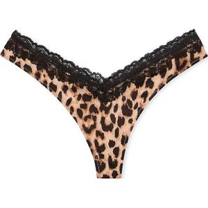 Victoria's Secret Очень сексуальные трусы Women's 1 Pack Leopard Print
