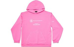 Толстовка унисекс розовая Balenciaga, розовый