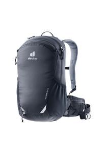 Велосипедный рюкзак Superbike 18 нагрудный ремень, съемный коврик для сиденья, встроенный дождевик для женщин и мужчин deuter, черный