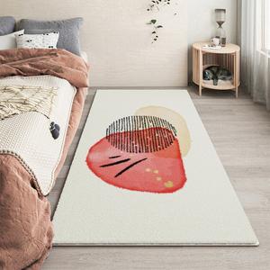 Budis Ковер 120х200 см из искусственной шерсти, утепленный, для спальни/гостиной/кабинета, Jianshi Bedside Rug-19