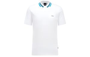 Футболка поло мужская белая SS22 HUGO BOSS