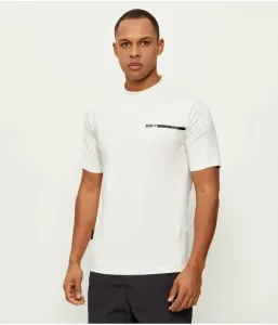 Футболка slim fit Ea7, экрю