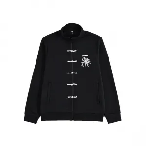 Li-Ning Li Ning Свитшот Мужской Black Stand Collar Умеренный Кардиган