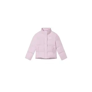 FILA Женская пуховая куртка для повседневной носки в темно-сливовом розовом цвете, Dark Lotus Pink