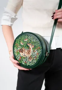 Сумка через плечо chloe цвета олененка Fable England, Green