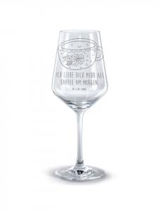 Бокал для красного вина, кофейная чашка с надписью на прозрачном фоне Mr. & Mrs. Panda