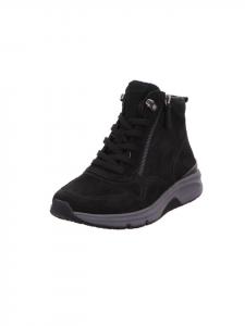 Gabor Черные туфли на шнуровке