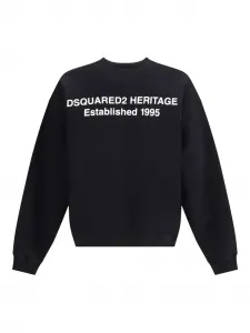 Толстовка с логотипом DSQUARED2, черный