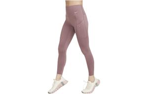 Спортивные брюки женские цвета дымчатой фуксии Nike