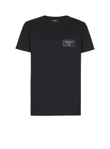 Футболка с лейблом Balmain Couture, белый/черный