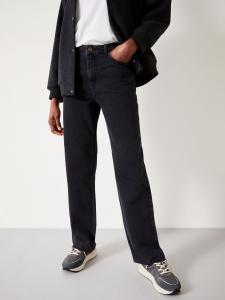 Прямые джинсы с напуском Remy HUSH, мытый черный