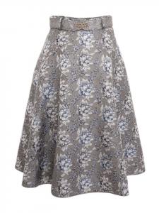 Юбка длиной до колена MarJo, серый