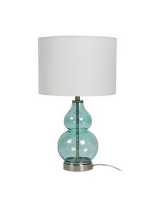 Настольная лампа белого/синего цвета - (В)44 x Ø26 см relaxdays