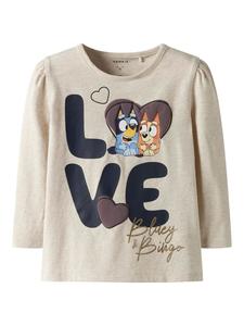 Name it Топ с длинными рукавами, цвет пейот меланж