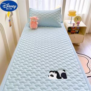 Disney Простыня на резинке 200х220 см, цвет Mattress Style - Panda - Glacier Blue, комплект с 2 наволочками