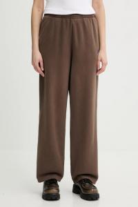 Хлопковые спортивные штаны American Vintage, коричневый