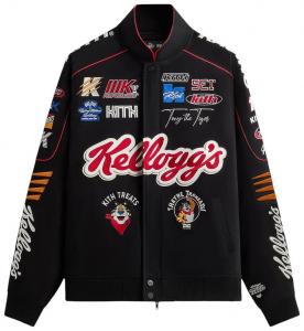 Набор Kith Treats для хлопьев Kellogg's Frosted Flakes и гоночная куртка Тони Тигра, черная