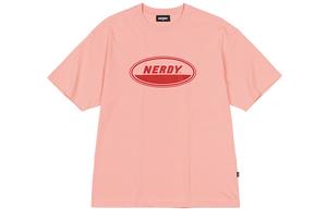 Футболка унисекс Nerdy, розовый