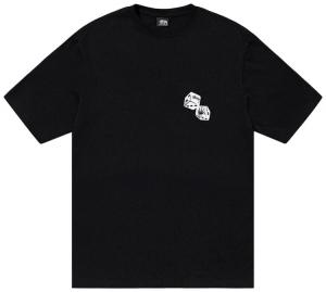 Футболка Stussy Shakers Tee 'Black', черный