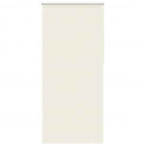 Полноцветная рулонная штора 124,4/230 см, ширина ткани 120 см, изготовлена из полиэстера, кремового цвета vidaXL, белый