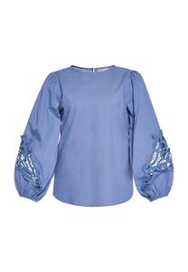 Блузка Usha, темно-синий