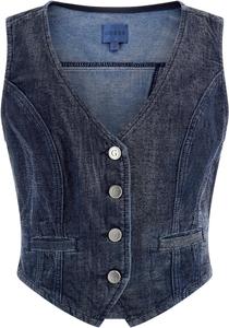 Женский джинсовый жилет GUESS Eco Adele, Oasis Blu