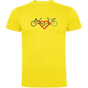 Футболка Kruskis Love, желтый