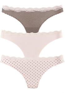 LASCANA Трусики в пастельно-розовом цвете