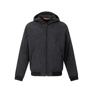 HUGO BOSS Пуховик мужской черный серый, Black Gray