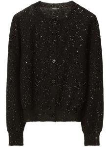 Fabiana Filippi кардиган с пайетками, черный