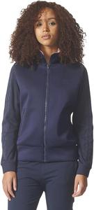Женская куртка Adidas Originals спортивная на молнии, темно-синий