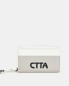 Кошелек перламутрового цвета Caminatta, светло-серый