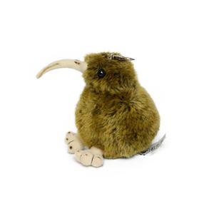 OULEYANG Коричневый белый, Kiwi брелок куклы плюшевый подвеска 12см высота