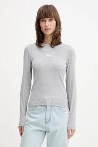 Лонгслив Guess Jeans, серый