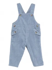 Комбинезон из вельвета на пуговицах Tartine Et Chocolat, синий