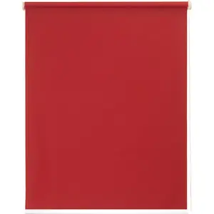 Солнцезащитная рулонная штора One size Style Satin Perl, свободно свисающая, защита от света, сделано в Германии Sunlines, красный