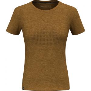 Женская футболка MTN AM в горошек с орлом Salewa, оливковый